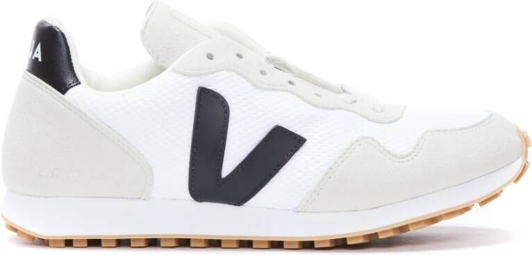 Veja Grijze Suède Sneaker met Blauw Logo Detail Gray - Foto 9