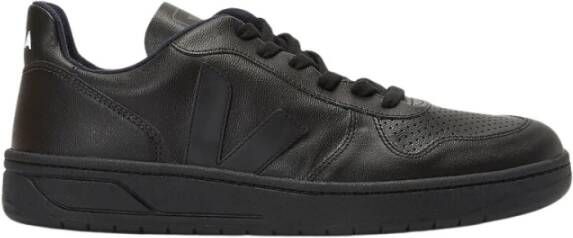 Veja Eco Leren Sneakers Modern Stijl Black Heren