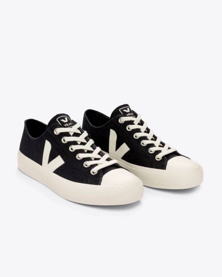 VEJA Wata II Low Canvas | Black Pierre Zwart Canvas Lage sneakers Unisex - Foto 3