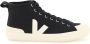 Veja Nova hoge sneakers in zwart biologisch katoen Black - Thumbnail 9