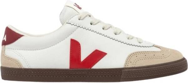Veja Soft Leather Volley Sneakers