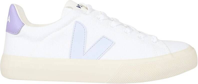 Veja Stijlvolle Campo Sneakers Wit Blauw White Dames