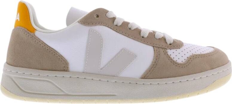 Veja Stijlvolle en duurzame synthetische sneakers Beige Dames