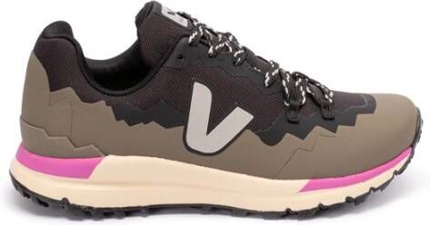 Veja Fitz Roy Trek-Shell Wandelschoenen Dames Black Oxford Grey Kaki