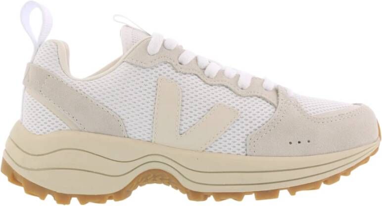 Veja Witte Tech Fabric Sneakers met Suède Inzetstukken White Dames - Foto 7