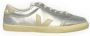 Veja Zilveren Leren Sneakers met Amazone Rubber Gray Dames - Thumbnail 11