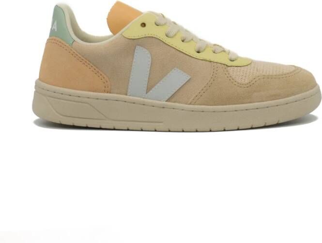 Veja Stijlvolle en comfortabele V-10 Suede sneakers Beige Dames - Foto 6