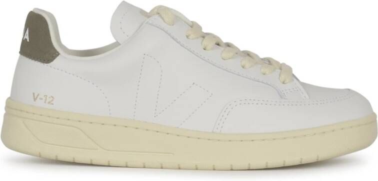 Veja Stijlvolle V-12 Stitch Sneakers White Dames
