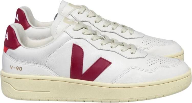 Veja Stijlvolle V-90 Sneakers White Dames