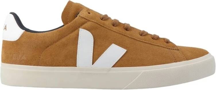 Veja Suede Sneakers Brown Heren