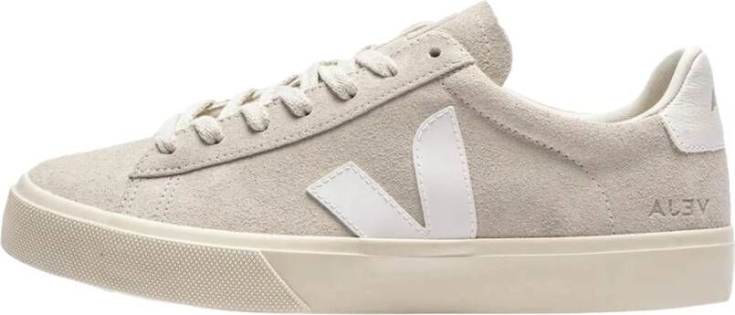 Veja Chromevrije Leren Campo Sneakers Gray Dames - Foto 3