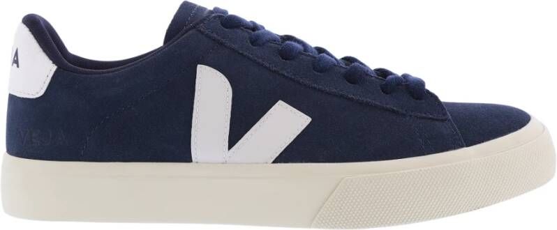 Veja Suede Synthetische Schoenen Blauw Dames