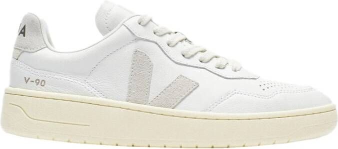 VEJA Lage Sneakers V-90 Maat: 36 Materiaal: Leer Kleur: Wit - Foto 12