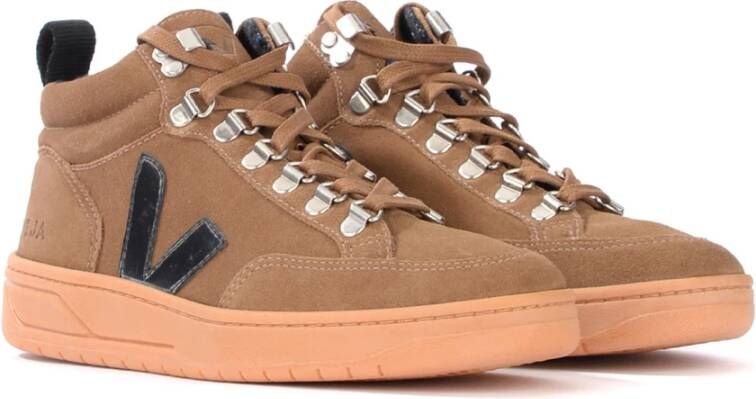 Veja Trendy Roraima High Nubuck Sneakers Bruin Dames