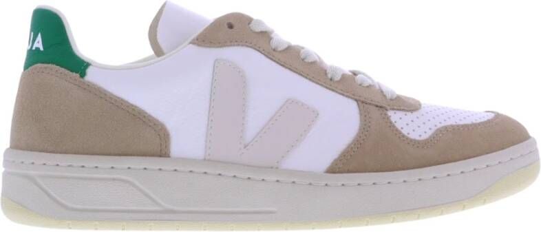 Veja Stijlvolle V-10 Low-Top Sneakers Beige - Foto 4