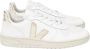 Veja v-10 sneakers dames wit vx022490 white-platine leer - Thumbnail 1