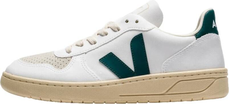 Veja Witte Sneakers met Veganistisch Leer en Biologisch Katoen White Heren