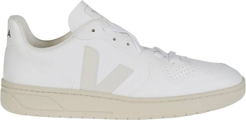 Veja Witte leren sneakers met sportief design White - Foto 2
