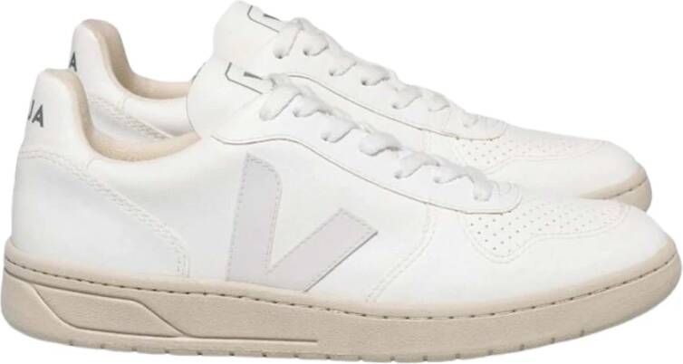 Veja V-10 CWL Sneakers Schoenen Vegan Wit VX0702892A380 - Foto 4