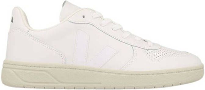 Veja V 10 Leather Herren Sneakers Sportschoenen Schoenen Leer Wit VX021270B - Foto 15