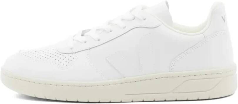 Veja V 10 Leather Herren Sneakers Sportschoenen Schoenen Leer Wit VX021270B - Foto 10