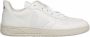 Veja V 10 Leather Herren Sneakers Sportschoenen Schoenen Leer Wit VX021270B - Thumbnail 4