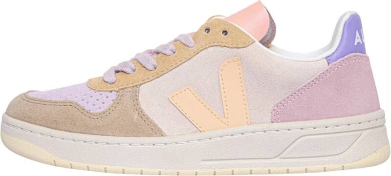 Veja V-10 Sneakers Beige Dames