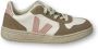 Veja Witte Leren Sneakers met Contrasterende Details White Dames - Thumbnail 9