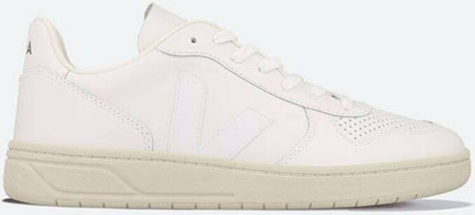 Veja V 10 Leather Herren Sneakers Sportschoenen Schoenen Leer Wit VX021270B - Foto 13