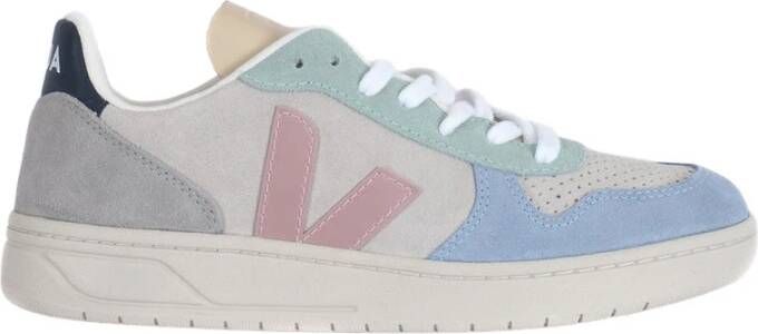 Veja V-10 suede Sportschoenen Grijs Dames