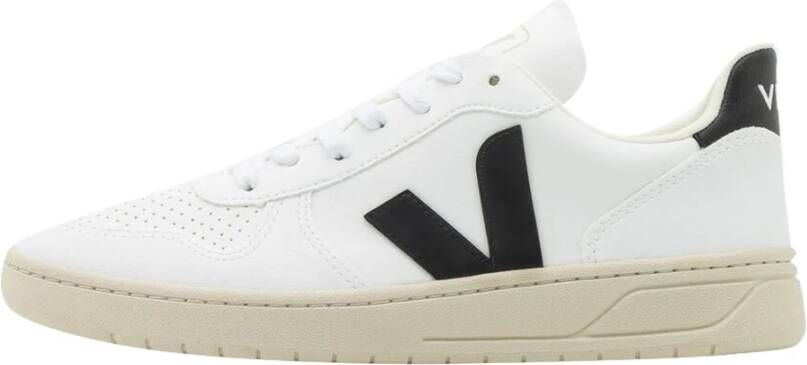 Veja V-10 den Patch Logo Geperforeerde Details Rubberen Zool White - Foto 7