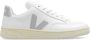 Veja Witte Leren Sneakers Ronde Neus Logo White Heren - Thumbnail 7