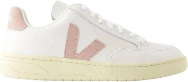 Veja V-12 Leren Sneakers Wit White Dames