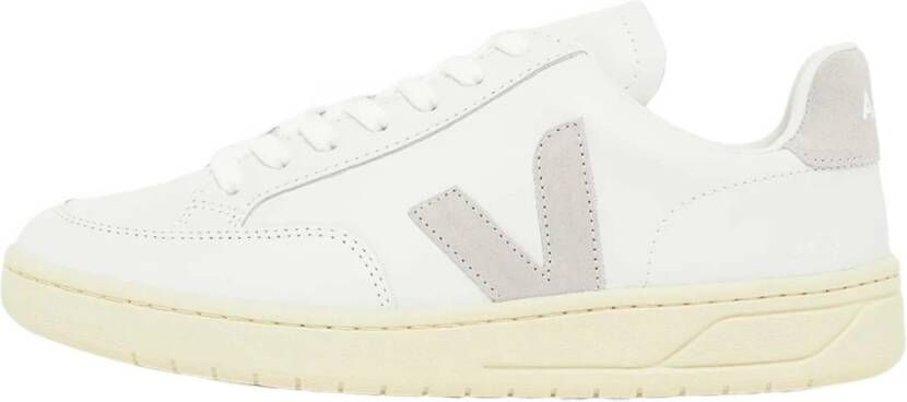 VEJA Lage Sneakers V-90 Maat: 45 Materiaal: Leer Kleur: Wit - Foto 5