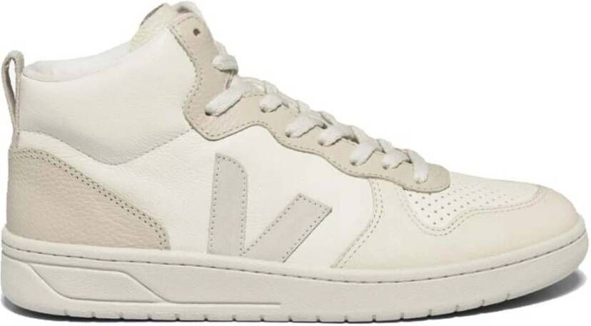 VEJA V-15 Cashew Pierre Multico Beige Leer Hoge sneakers Unisex - Foto 2