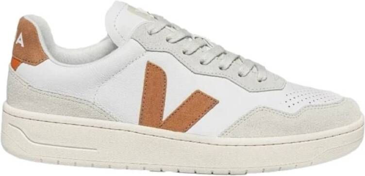 Veja Witte Sneakers van Pebble Leer voor Mannen Multicolor Heren - Foto 8