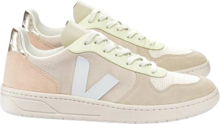 Veja V10 Suede Sable Menthol Multic Multicolor Dames