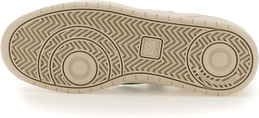Veja Witte Leren Sneakers met Beige Suède Inzetstukken White - Foto 13
