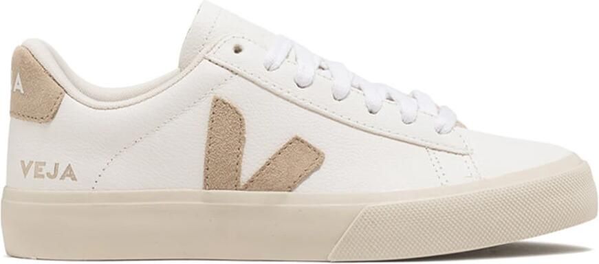 Veja Campo leren sneakers wit beige - Foto 4