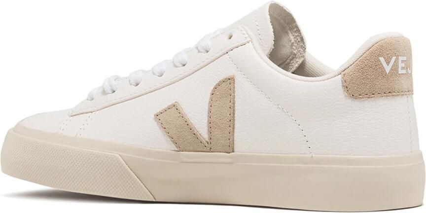 Veja Campo leren sneakers wit beige - Foto 7