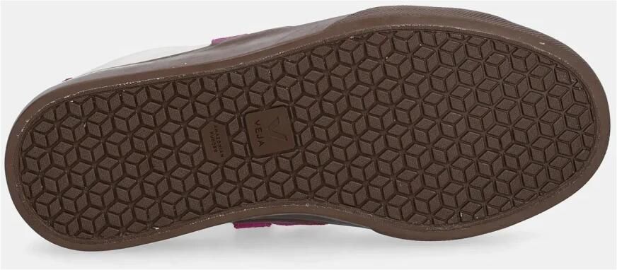 Veja Campo leren sneakers wit roze - Foto 2