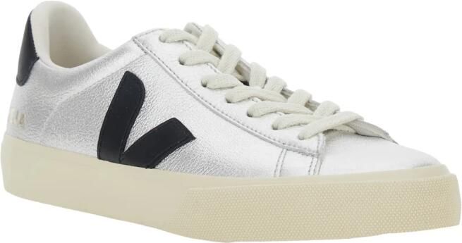 VEJA Lage Sneakers Dames Campo Leer Zilver - Foto 8