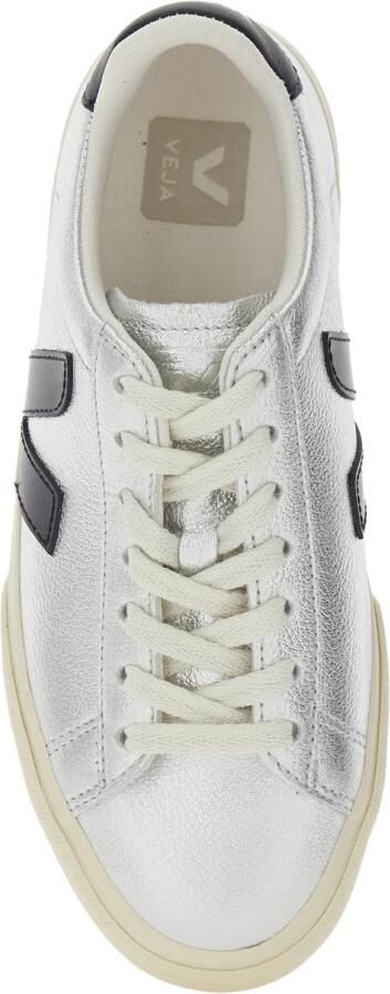 VEJA Lage Sneakers Dames Campo Leer Zilver - Foto 7