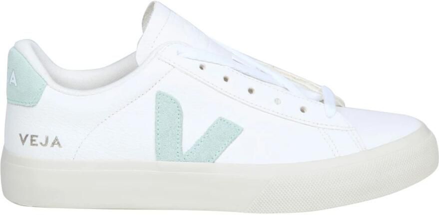 Veja Campo Chromefree Leather Sneakers Schoenen Leer Wit CP0502485A - Foto 8
