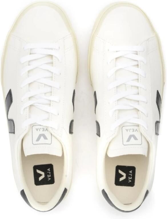 Veja Leather Sneakers with ChromeFree Leather and Rubber Sole Lace-up - Foto 16
