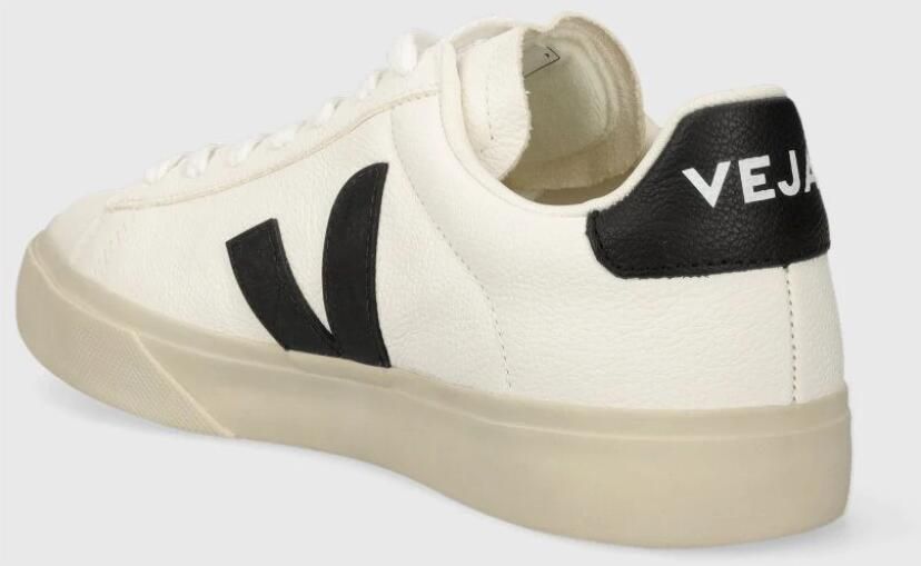 Veja Leather Sneakers with ChromeFree Leather and Rubber Sole Lace-up - Foto 17