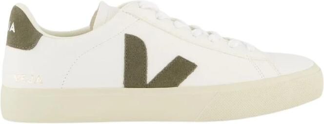 Veja Campo Sneaker Wit Khaki Leer