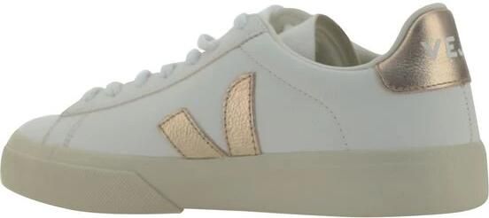 Veja Multicolore Leren Sneakers Wit Platine White Dames - Foto 18