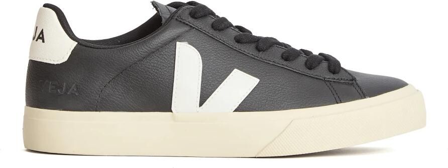 Veja Campo Sneakers in Black and White Chromefree Leather Zwart - Foto 10