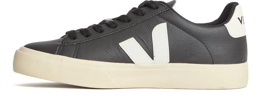 Veja Campo Sneakers in Black and White Chromefree Leather Zwart - Foto 11